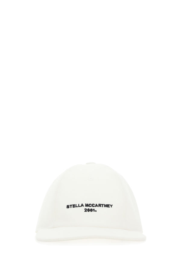 Stella McCartney 570194WP0023 Cotton baseball cap in white