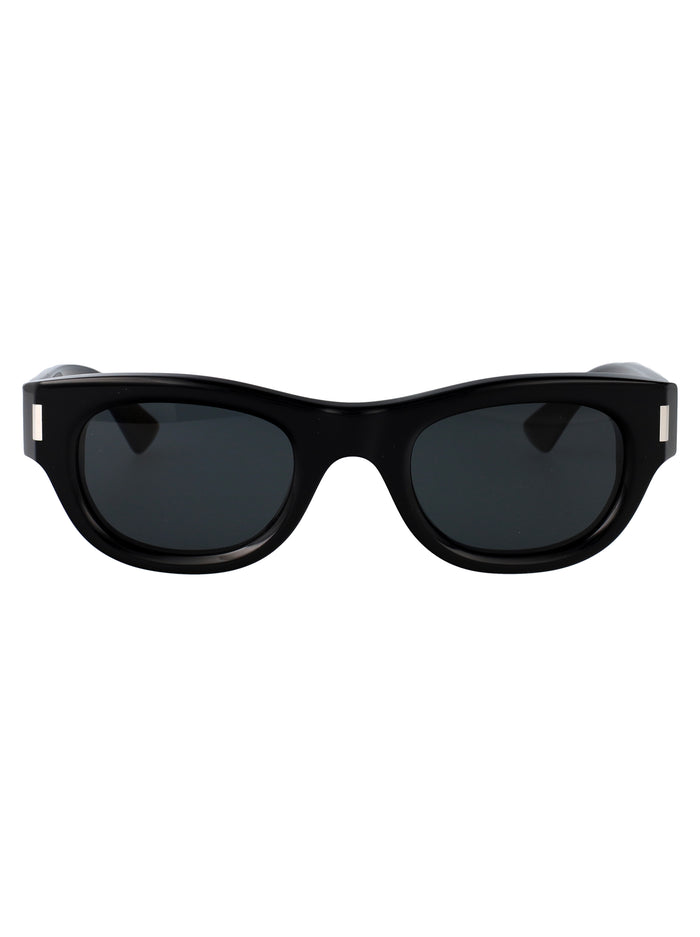 Sl 761 001 Black-black-black Recycled Acetate Sunglasses