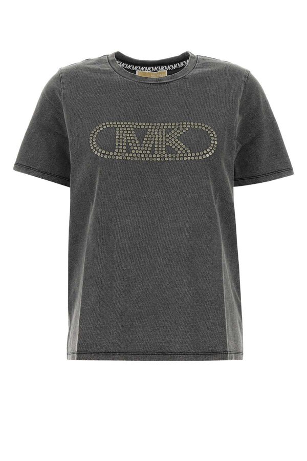 Michael By Michael Kors Gwsh 100% Cotton t-shirt in black