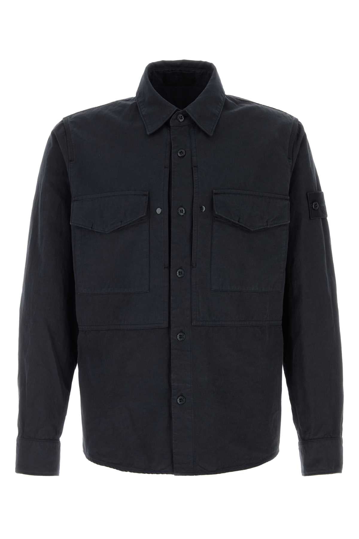 Navyblue Exterior: Cotton Linen Camicie
