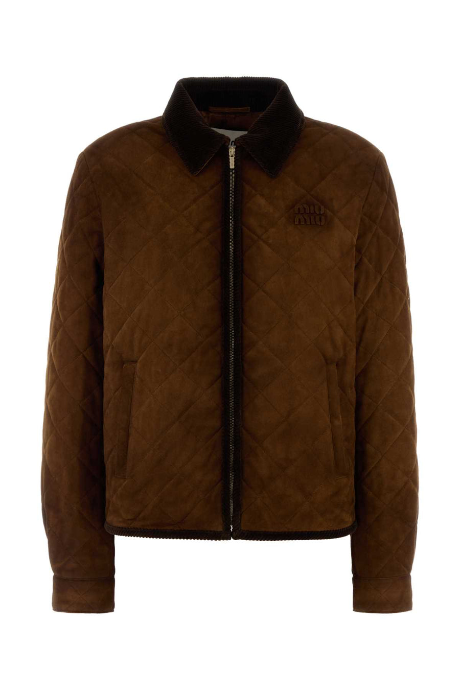 Miu Miu Pelle Exterior: 100% Lamb. Lining: 100% Viscose jacket in brown