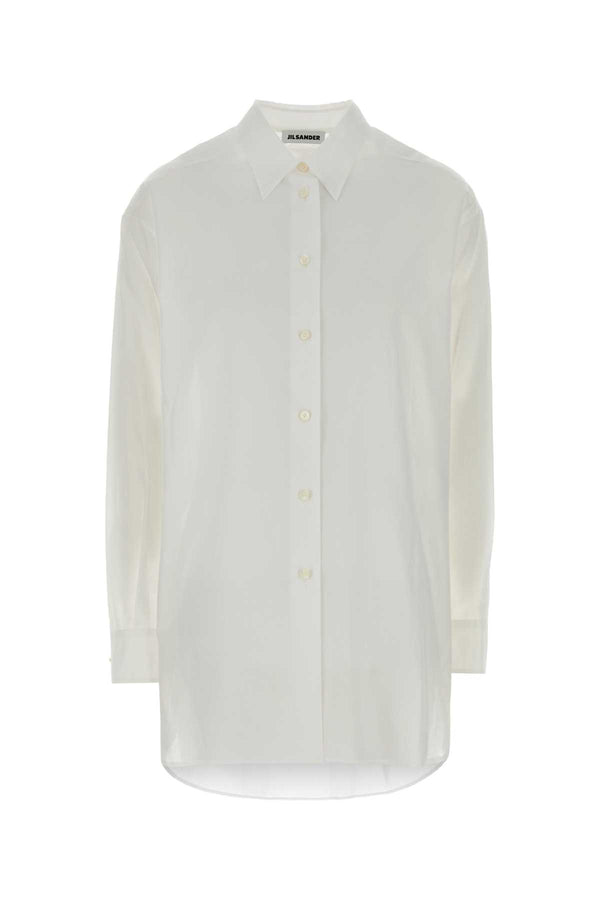 Jil Sander 100% Cotton shirt in white