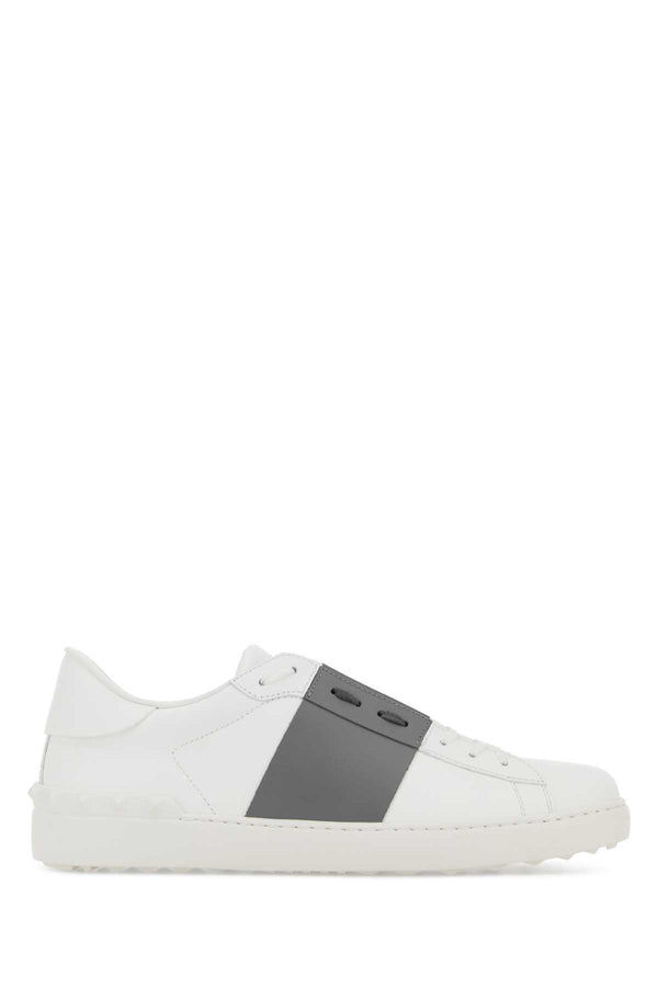 Valentino Garavani Calf leather - Bos Taurus sneaker in white
