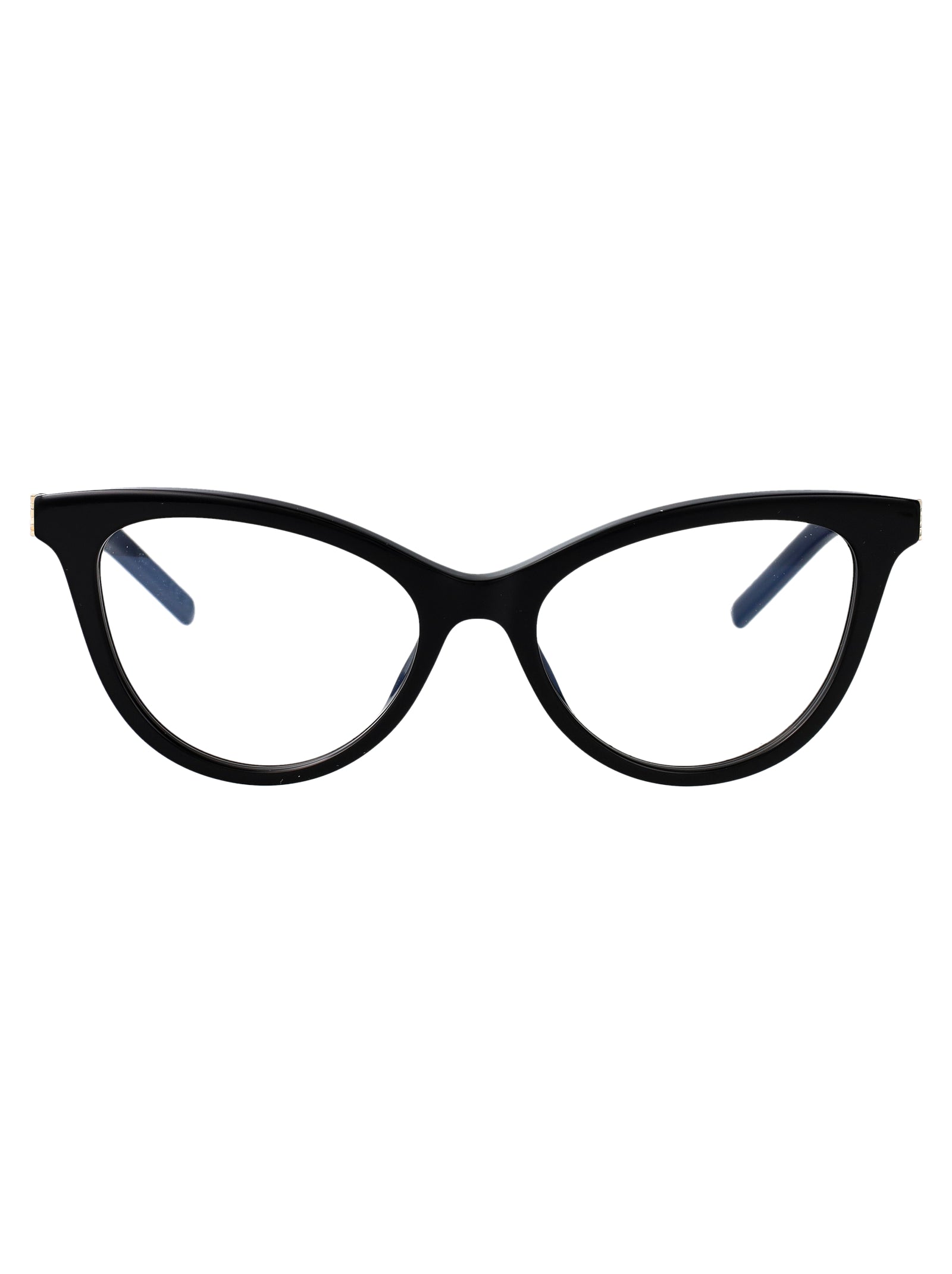 Sl M164 Black-black-transparent Acetate Optical