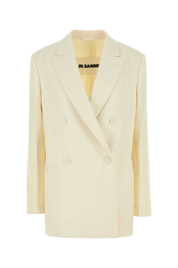 Jil Sander Exterior: 100% Wool Lining: 100% Viscose blazer in beige