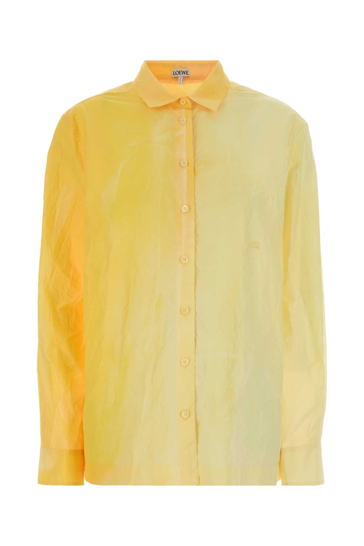 Yellow Exterior: Cotton Polyester Camicie