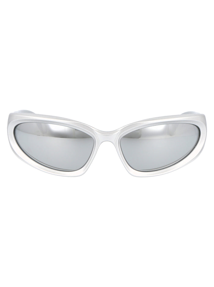 Bb0157s 004 Silver Acetate Sunglasses