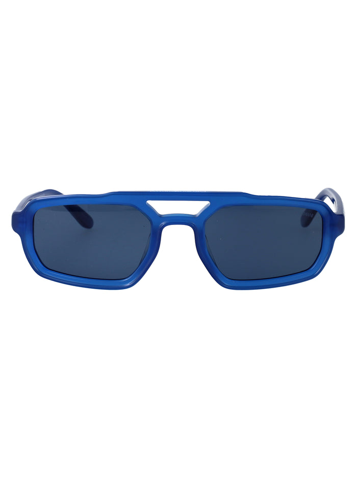 0ea4240u 620180 Blu Opalino Brillante Acetate Sunglasses