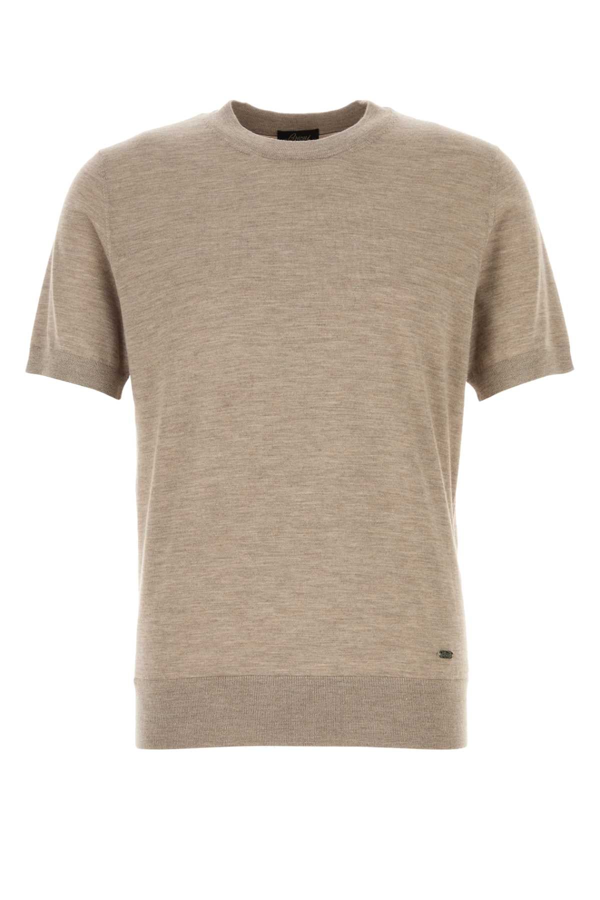 Umr00lp1k82 9700 Beige T Cashmere Seta T-shirt