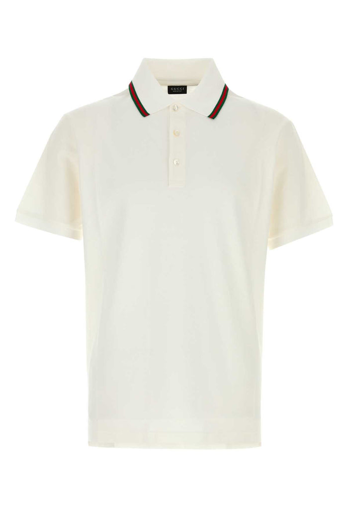 White Exterior: Cotton Polo