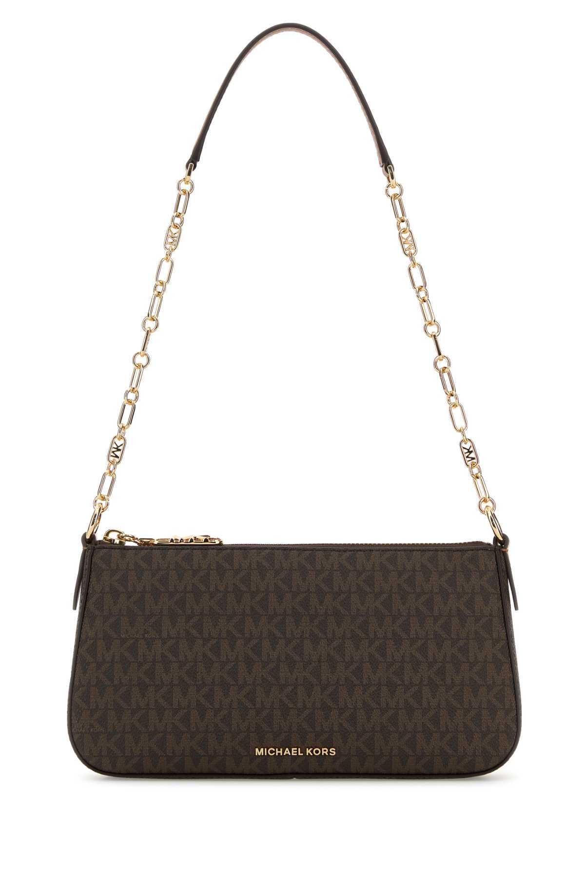 Printed Canvas Empire Shoulder Bag Brnacorn Borse A Mano
