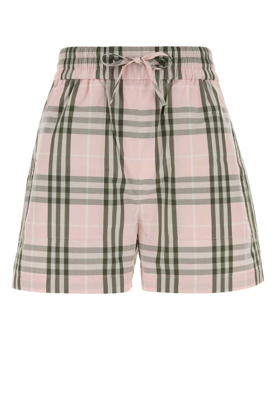 Burberry 100% cotton bermuda shorts in pink