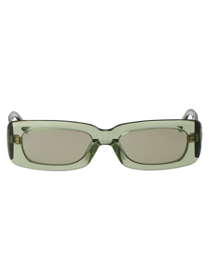 Mini Marfa 18 Green Gold Acetate Sunglasses