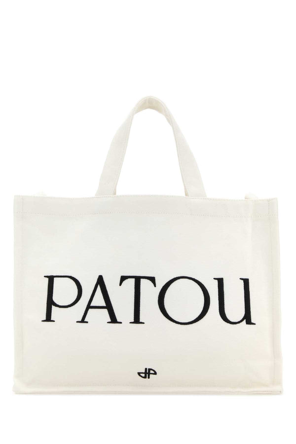 Patou Tote 100% Cotton tote bag in white