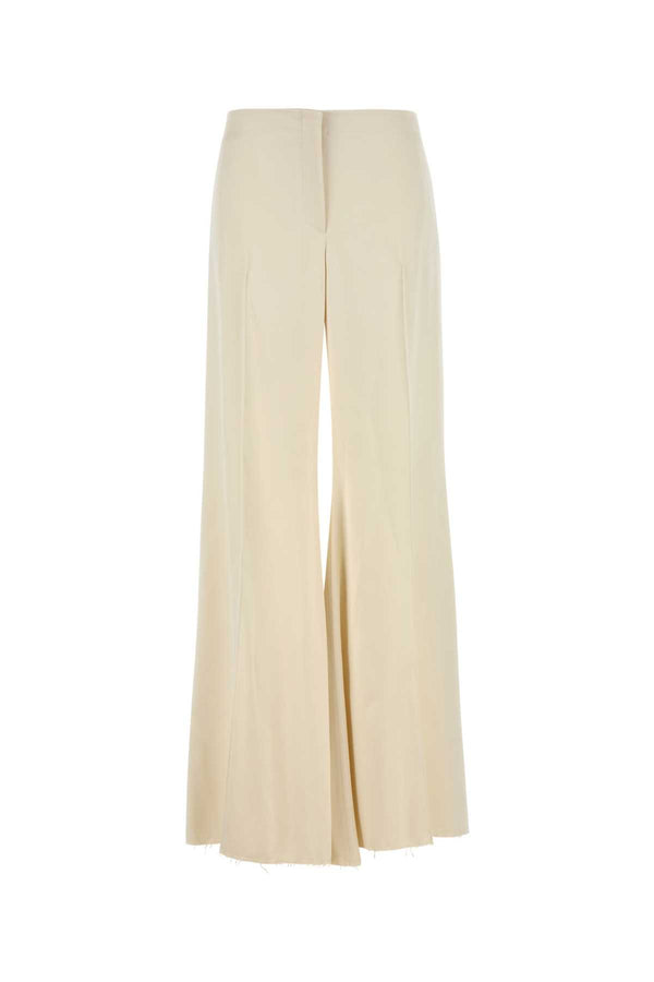 Alexander McQueen 100% Viscose trousers in beige