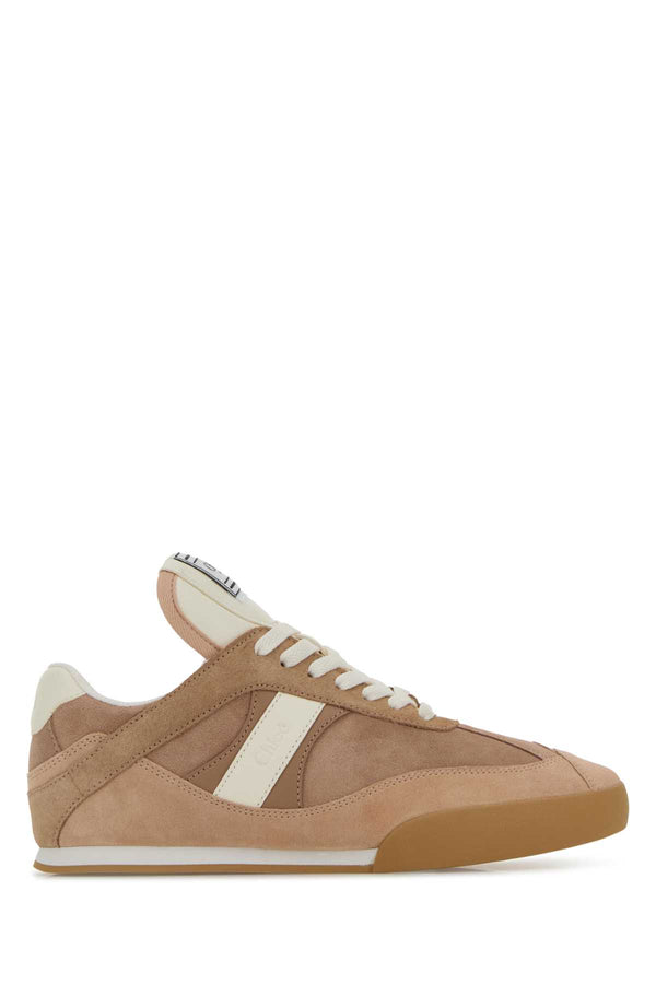 Chloé Chloé Upper: suede and genuine leather; Lining: polyester; Inner sole: polyester; Outer sole: rubber and EVA sneaker in pink