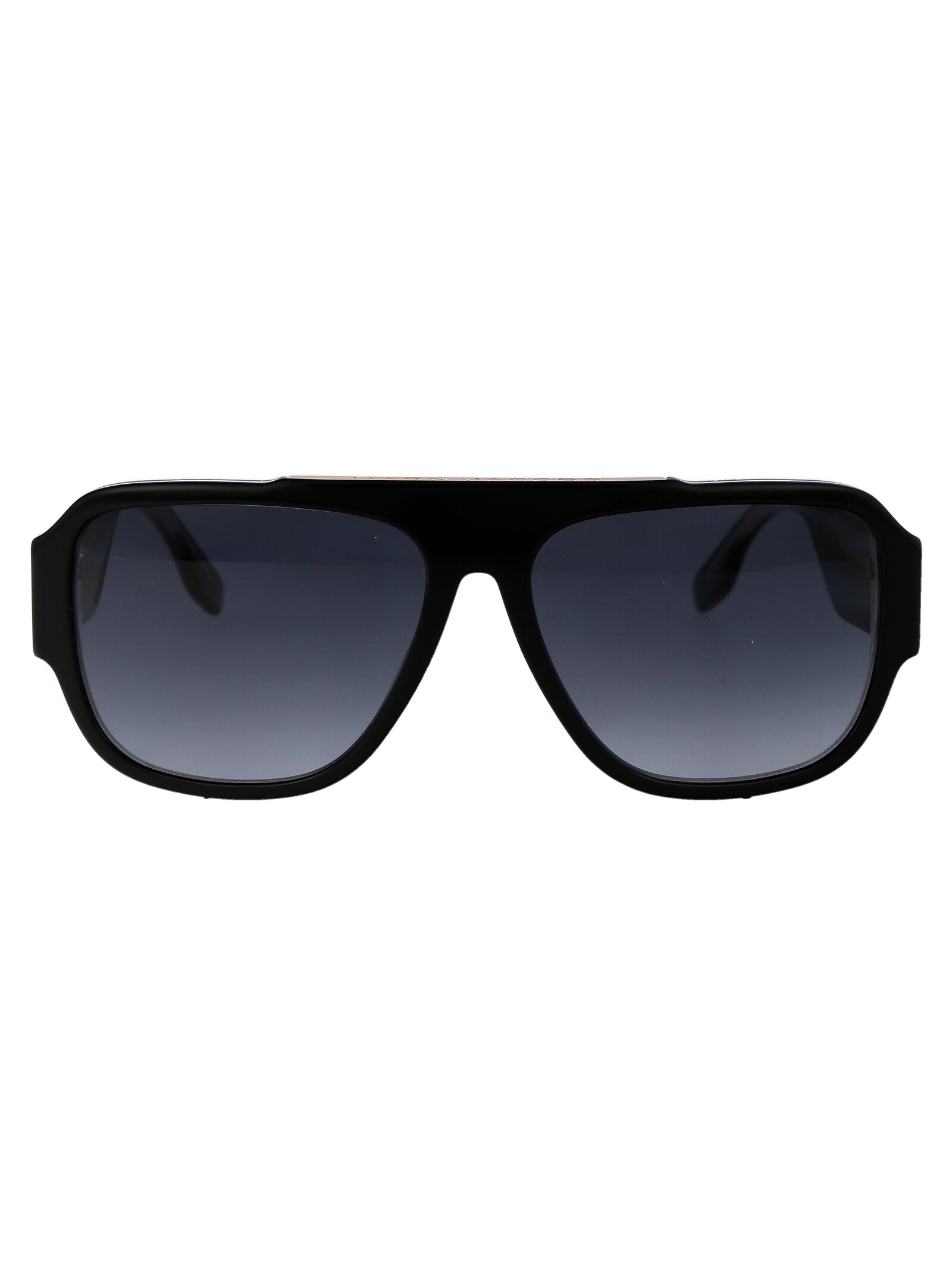 MARC 756-S Black Pattern Grey Acetate Sunglasses