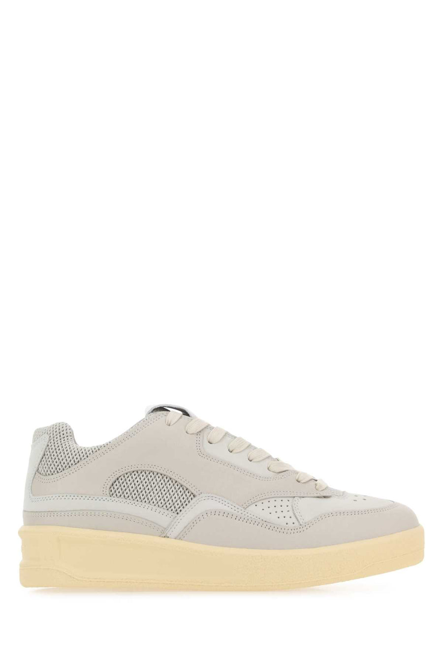 Jil Sander Exterior: 100% Fabric sneaker in beige