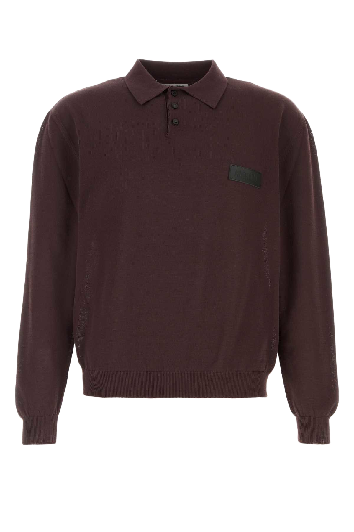 Purple Cotton Classic Polo Shirt 07_brown Exterior