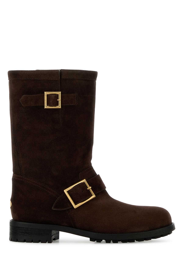 Jimmy Choo Suede boot in brown