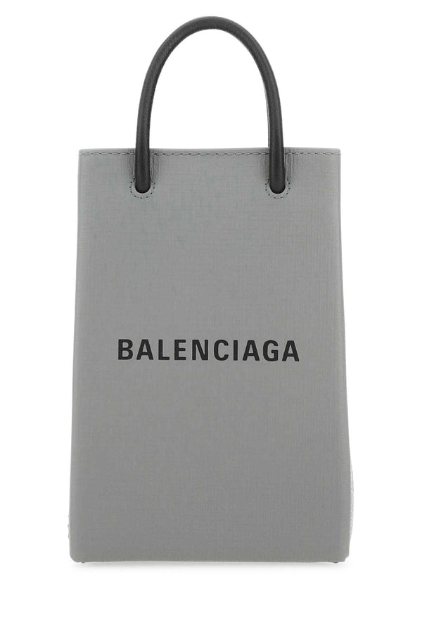 Balenciaga Exterior: 100% Calf; Lining: 100% Fabric mini bag in gray