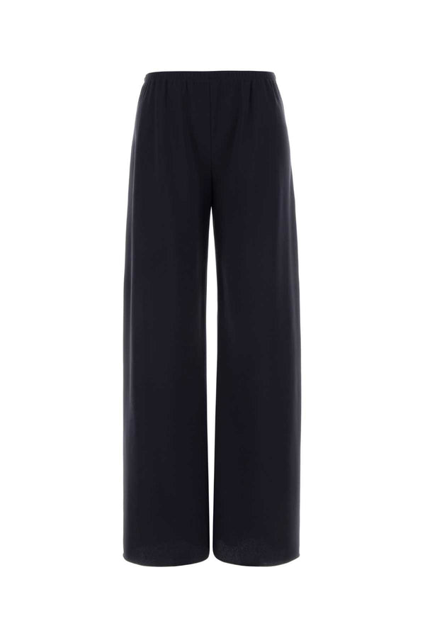 The Row Pant 69% Triacetate trouser in navy