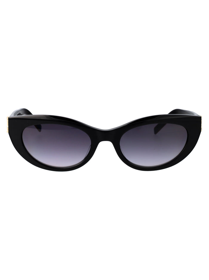 Sl M115 002 Black Grey Acetate Sunglasses