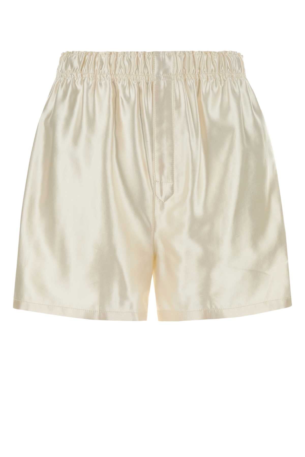 Ecru Exterior: Cotton Silk Short