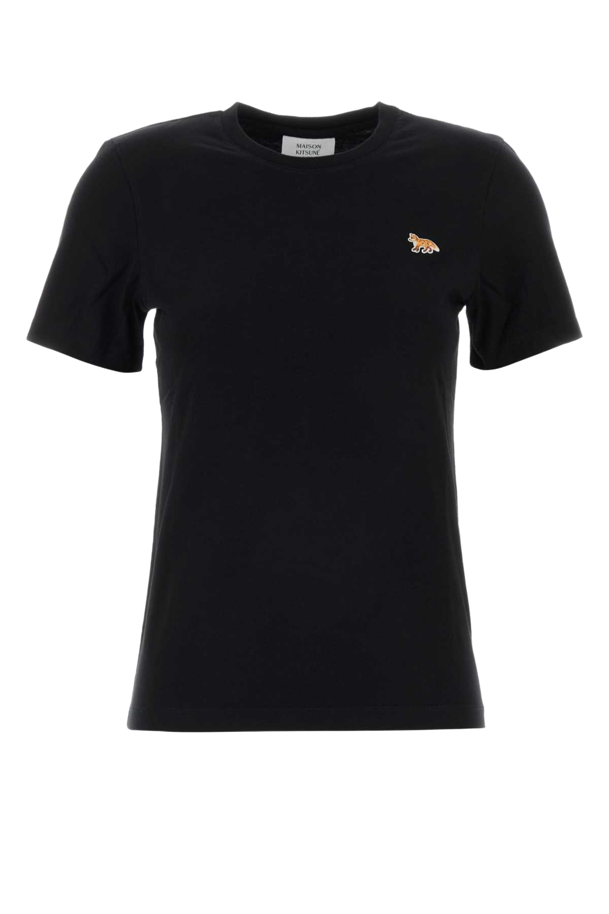 Black Cotton T-Shirt Exterior