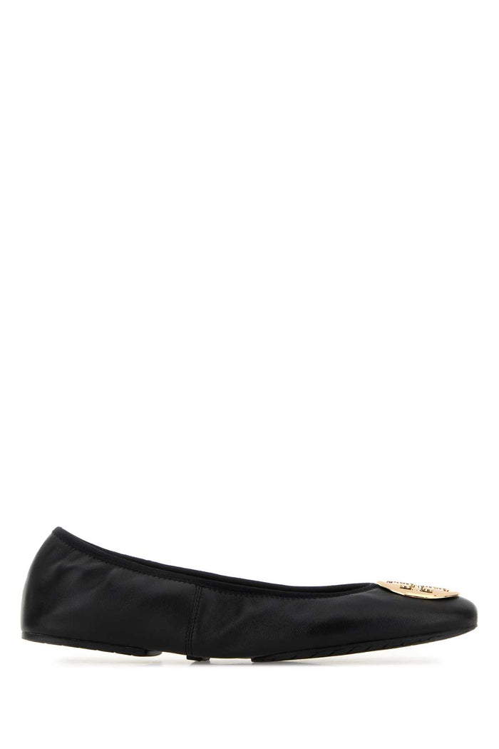 Black Leather Ballerinas 013 Ballerine
