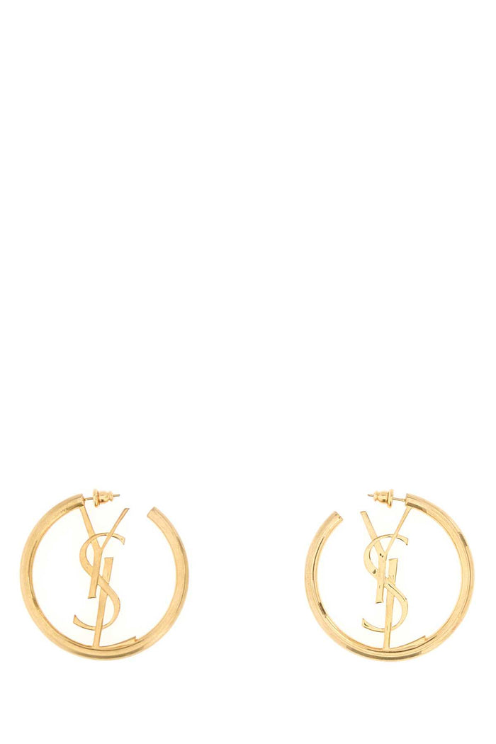 Gold Metal Cassandre Earrings Patine Orecchini