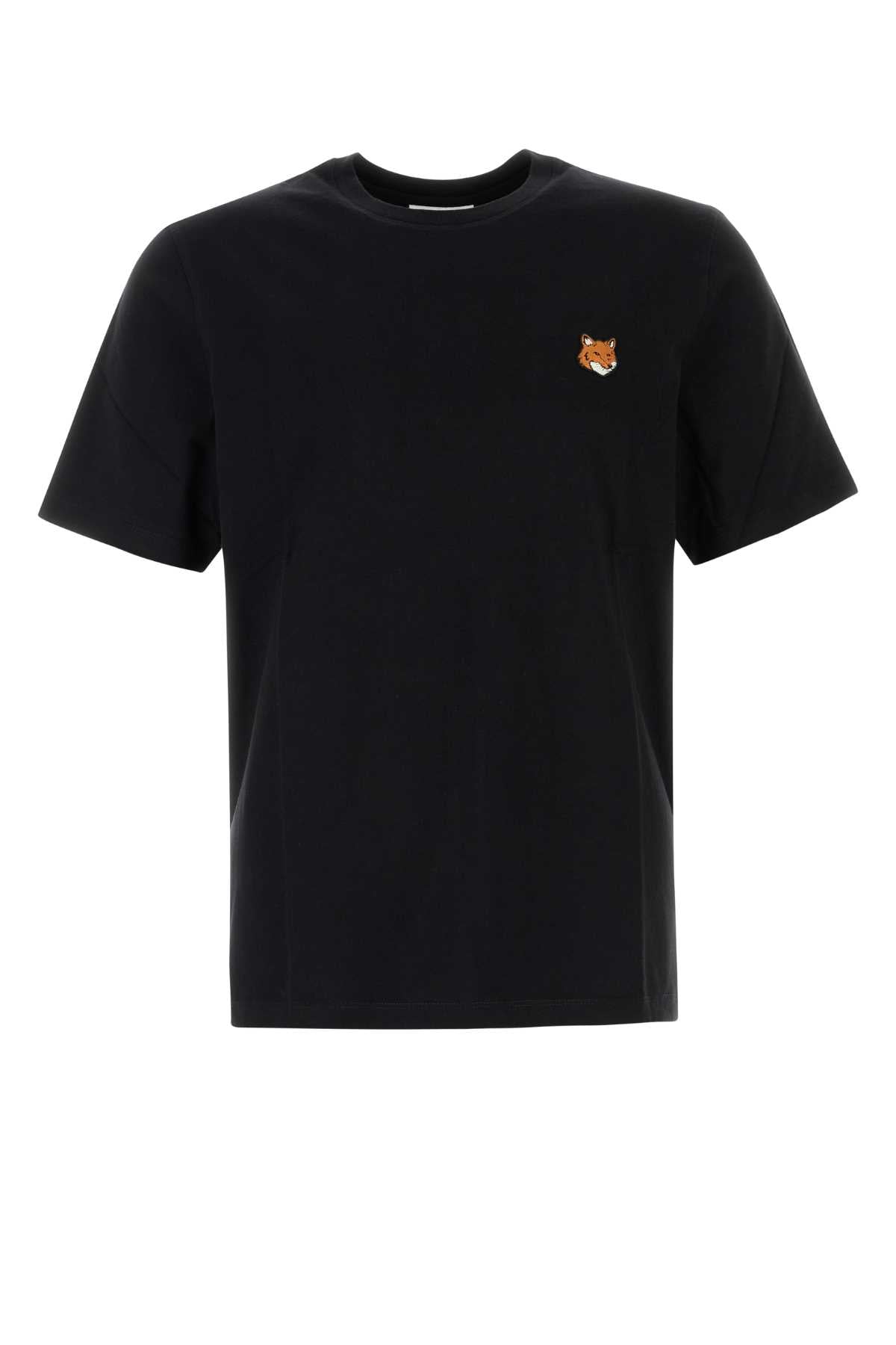 Black Cotton T-Shirt