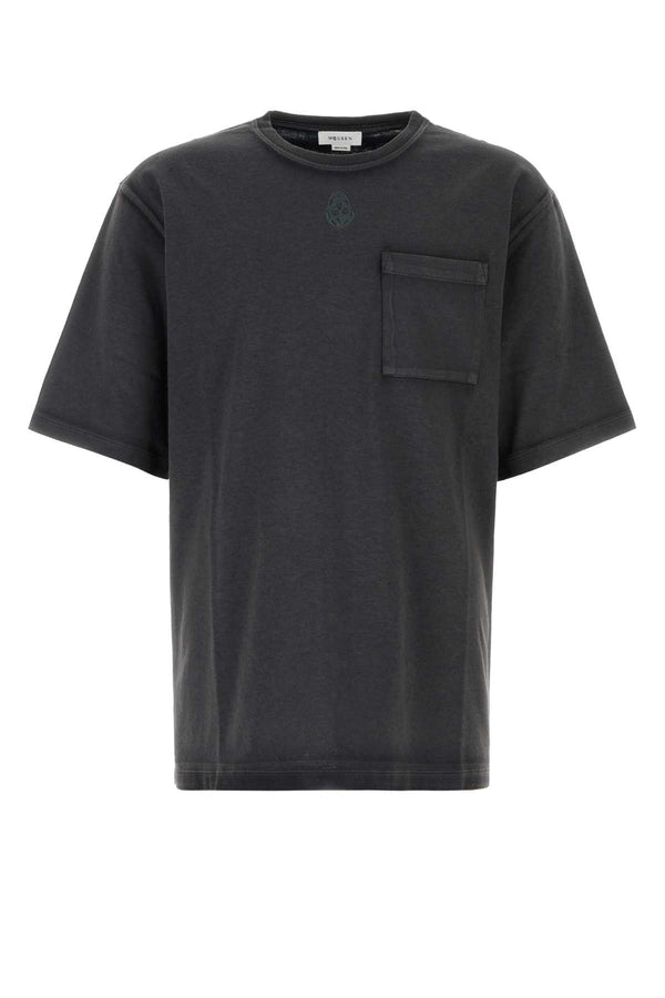 Alexander McQueen 100% Cotton t-shirt in black