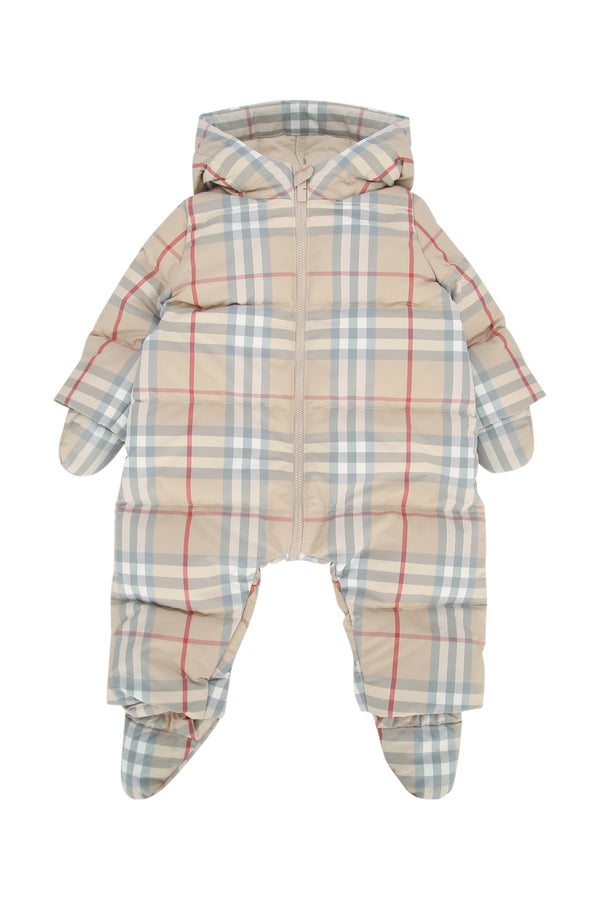 Burberry Jr Robinson 100% Polyester down jacket in beige