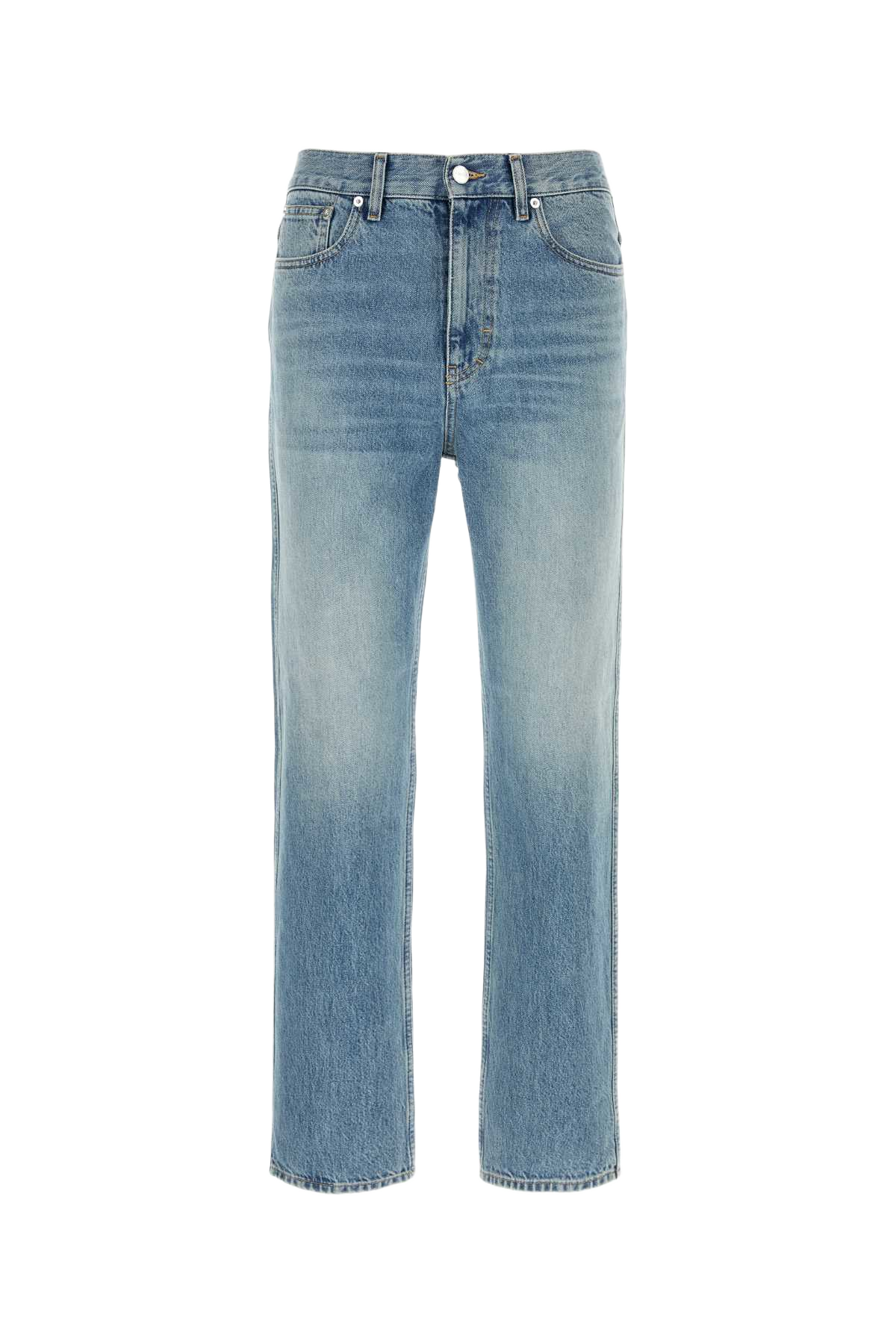 Denim Jeans Blue Exterior: Cotton