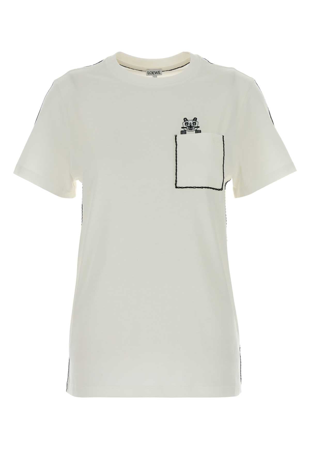 White Exterior: Cotton T-shirt