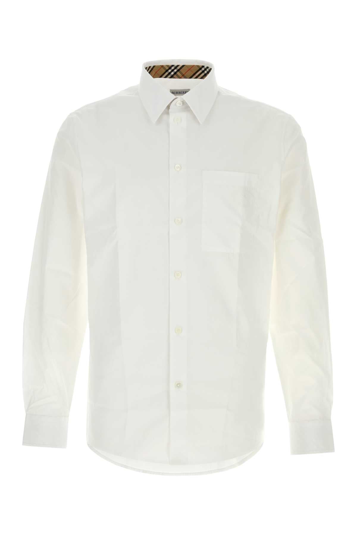 8113135 A1464 White Exterior: Cotton Elastane Camicie