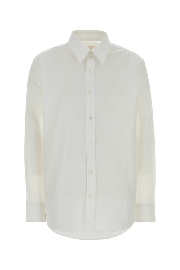A.P.C. 100% organic cotton shirt in white
