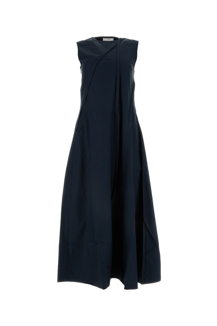Italist 86% Cotton dress in navy