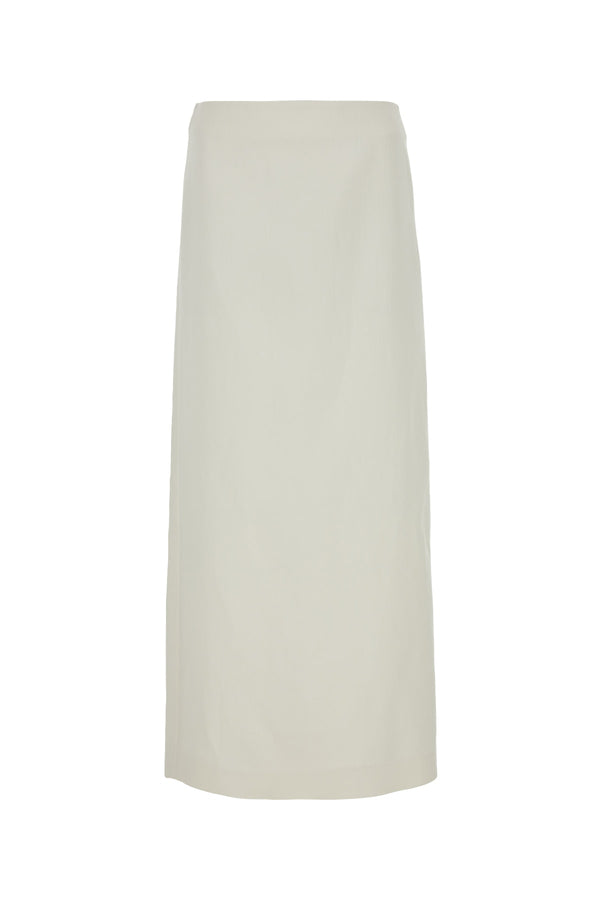 Ferragamo Beiwhimas Wool skirt in beige