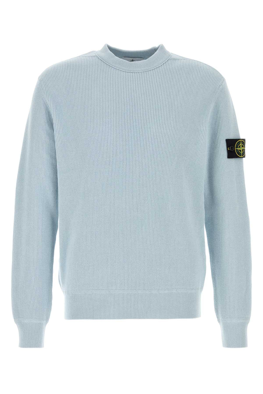 Stone Island Neck 100% Cotton sweater in blue
