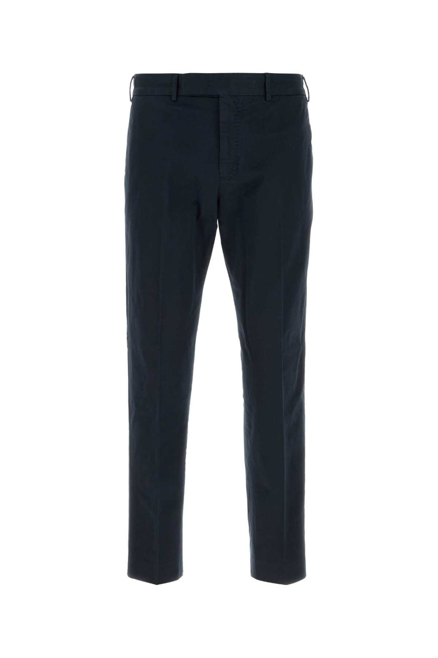 Pt Torino 98% Cotton trousers in navy