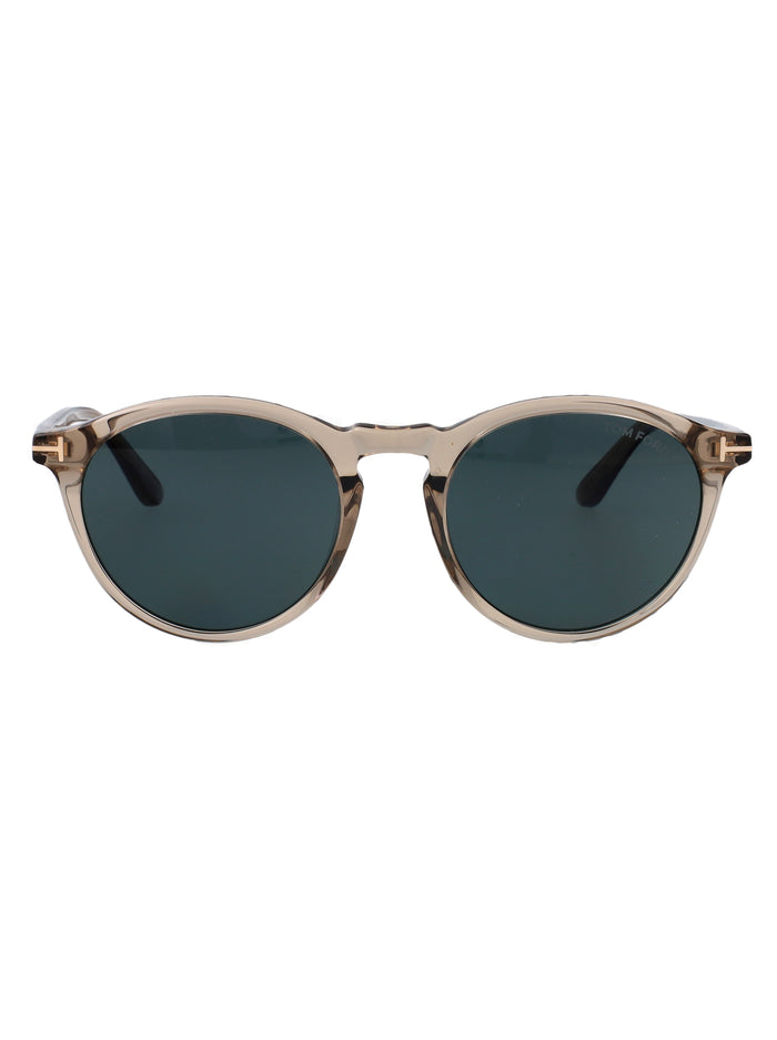 Beige Luc / Blu Acetate Sunglasses