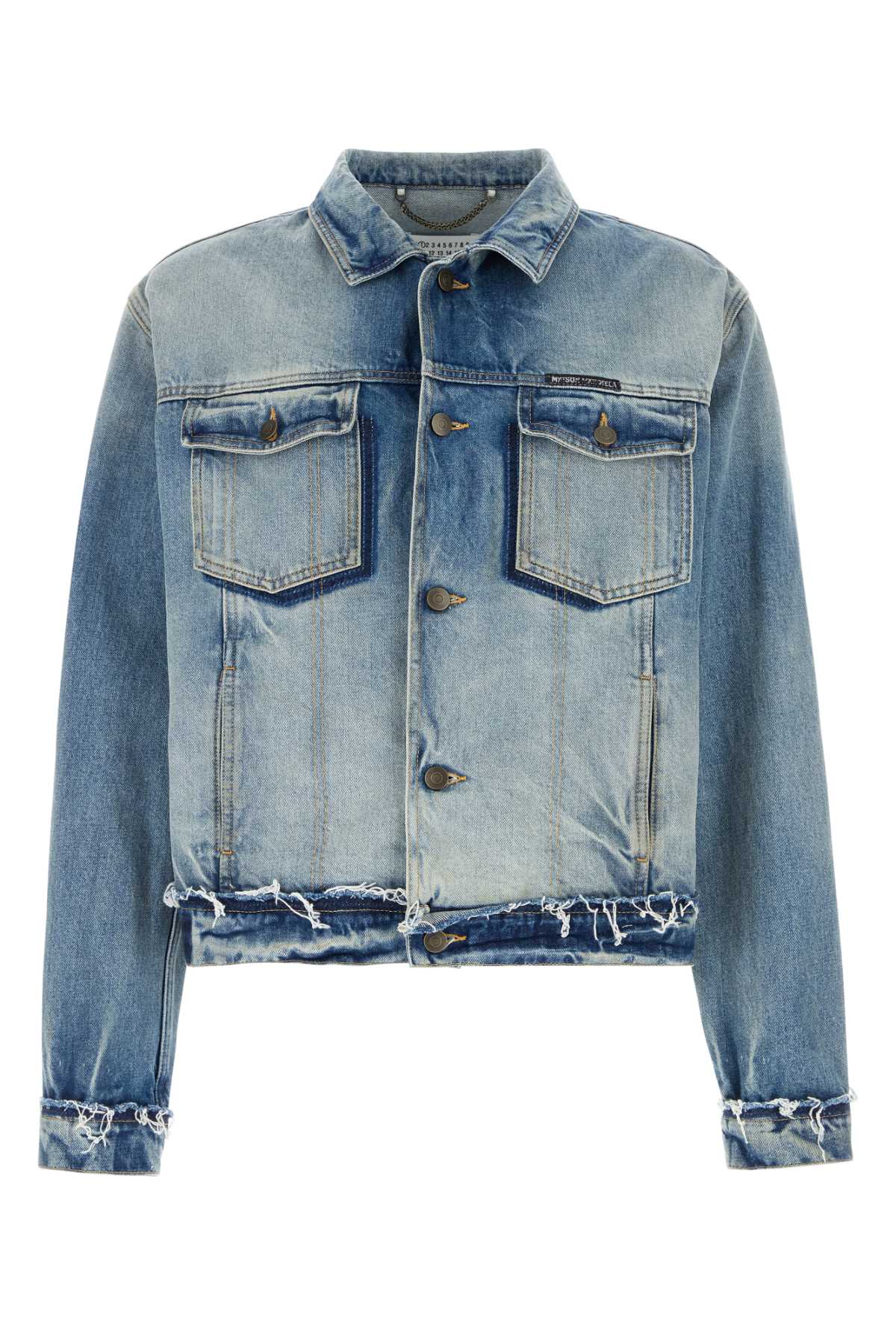 Denim Jacket Washedblue Giubbini