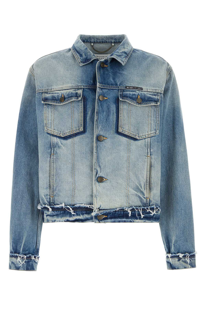 Denim Jacket Washedblue Giubbini