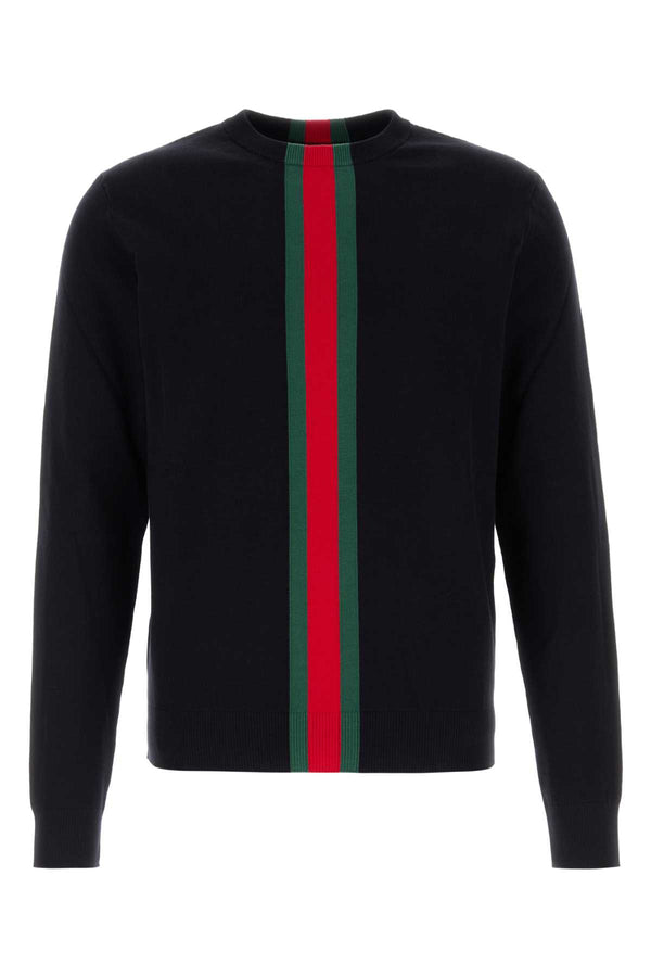 Gucci 100% Cotton sweater in black