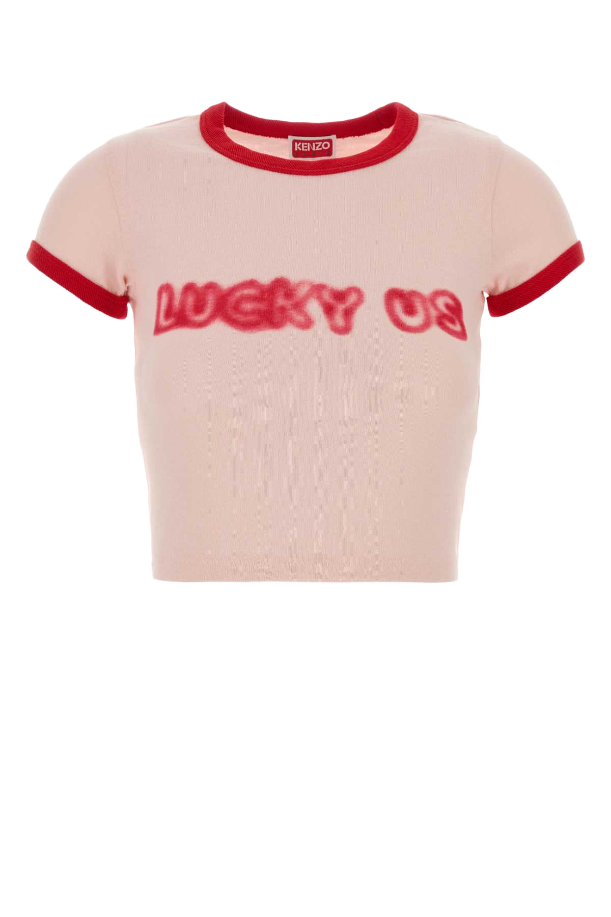 Pink Cotton T-Shirt Fadedpink Exterior