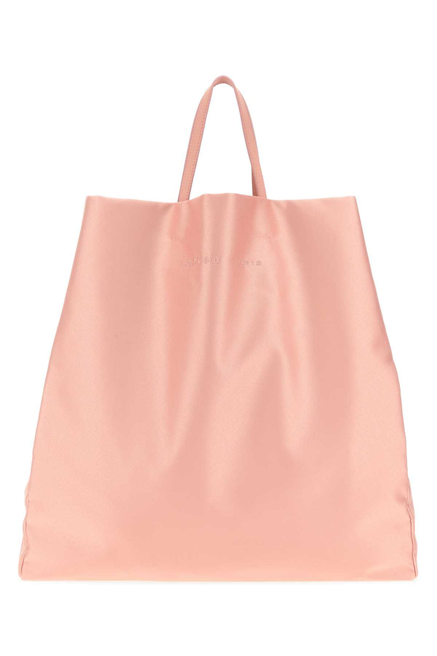 Carven Exterior: 100% Polyester tote bag in pink