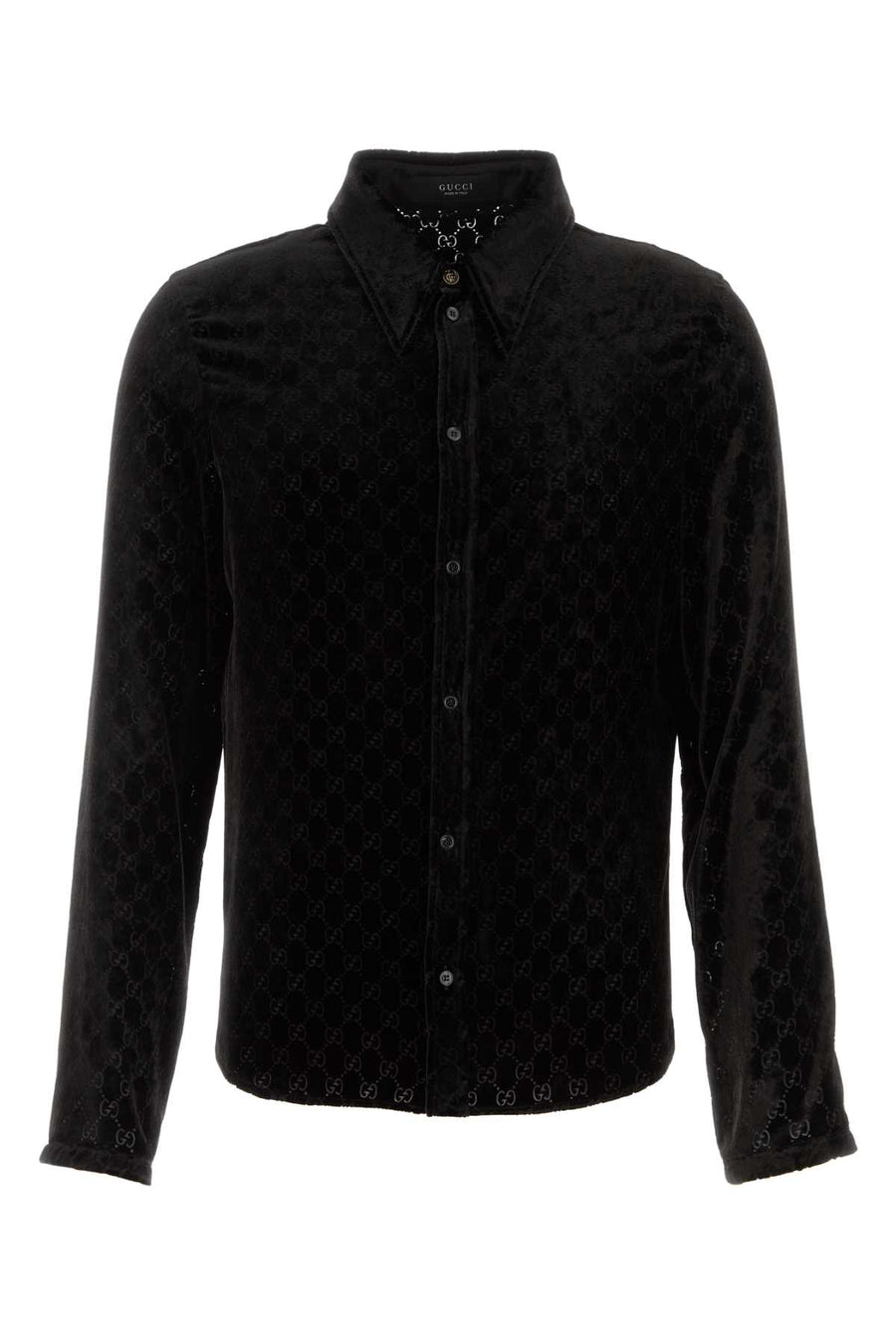 Gucci Shirt Viscose mix shirt in black