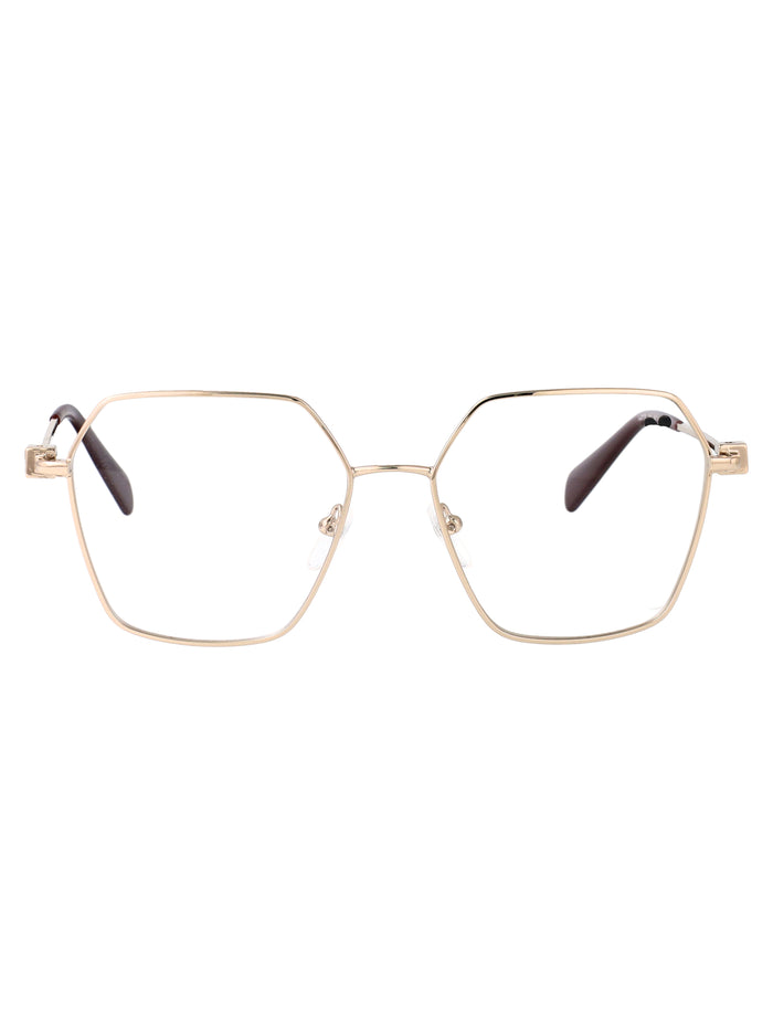 Lj2178 716 Gold Shiny Metal Optical